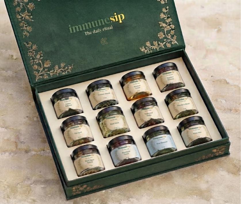 The complete collection packaging